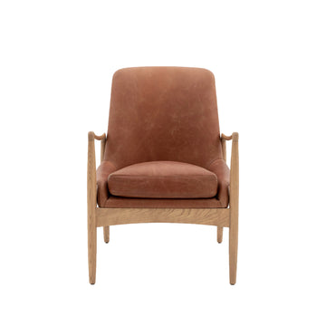 Gallery Carrera Leather Armchair